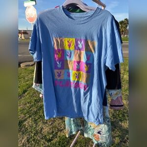 PLAYBOY Multicolor Graphic Tee